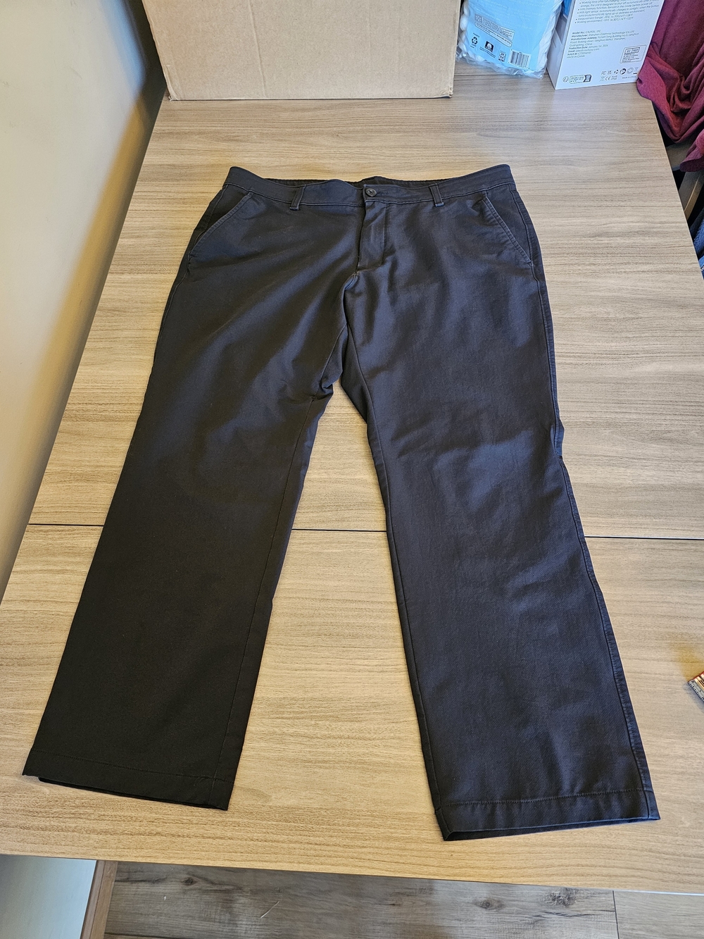 Under Armour Mens Black Dress Pants 38x30
